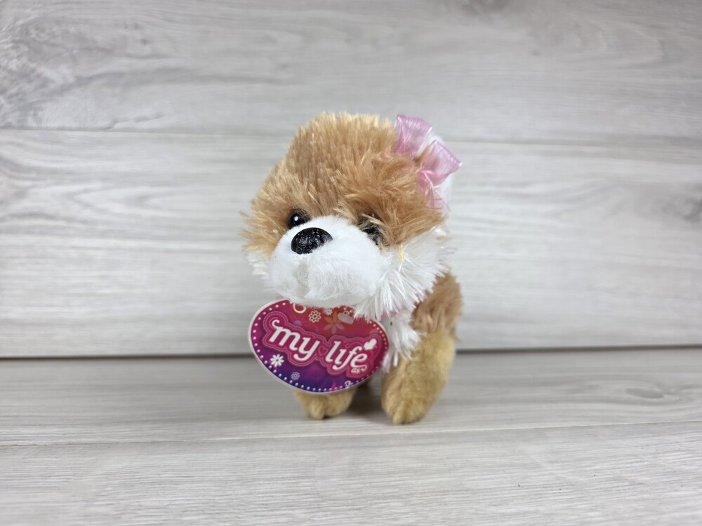 My Life As Plush Dog 5" Walmart Exclusive Doll Accessory w Bow SU51